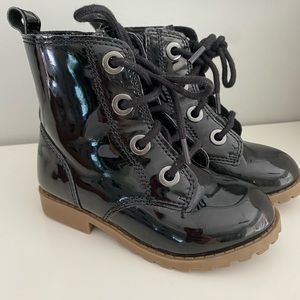 Toddler Black Boots